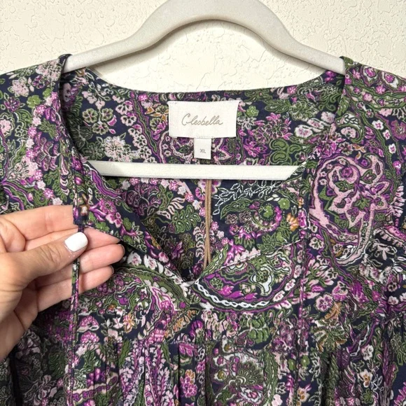 NWT Cleobella Ainsley Floral Paisley Top XL - Picture 5 of 13